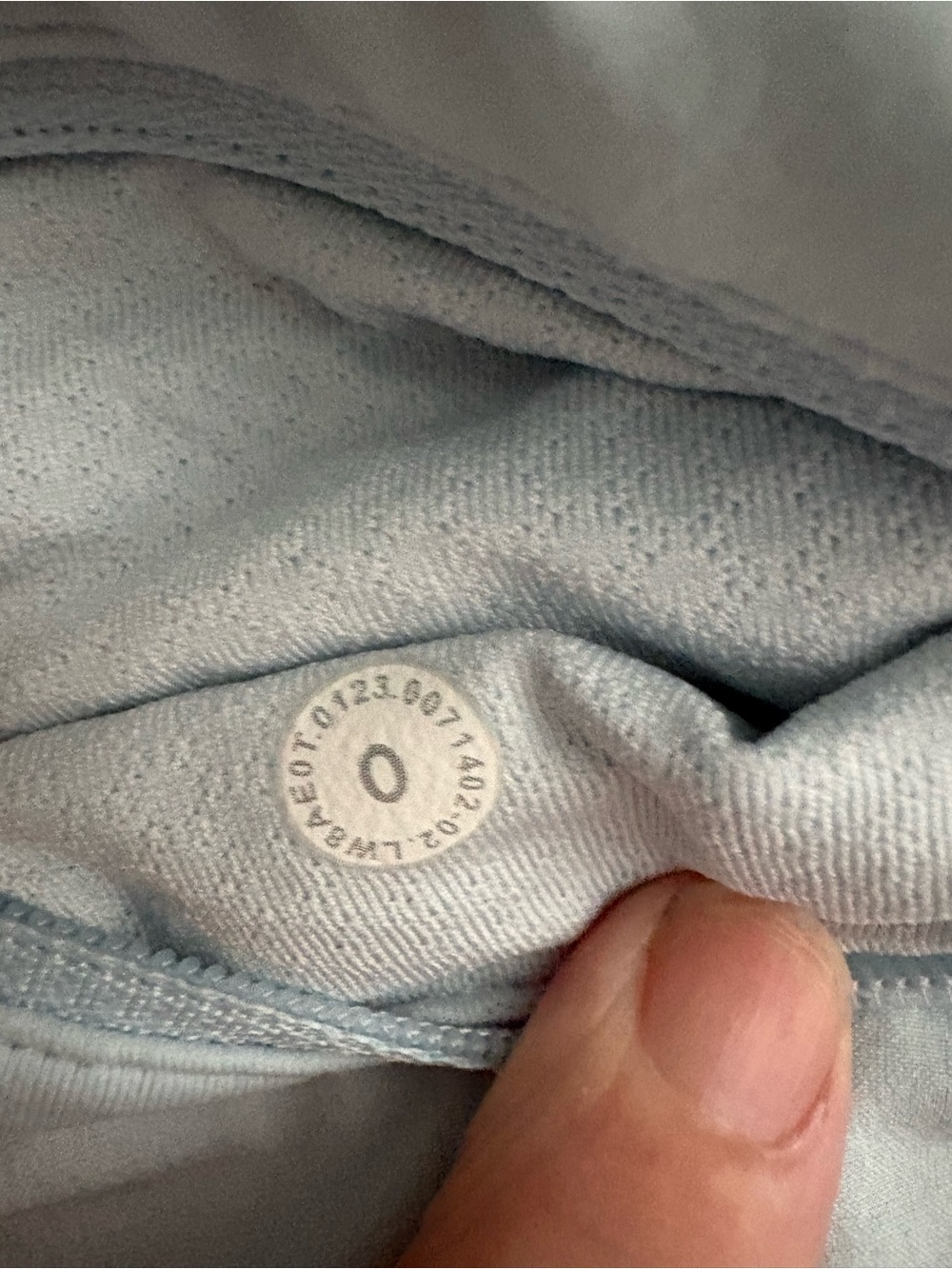 lululemon athletica Light Blue Athletic Mini Skirt